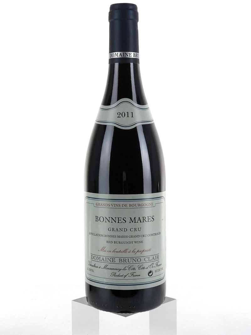 空瓶　BONNES MARES 2011 Domaine Bruno Clair, Bonnes-Mares Grand Cru, Cote de Nuits, Bottl