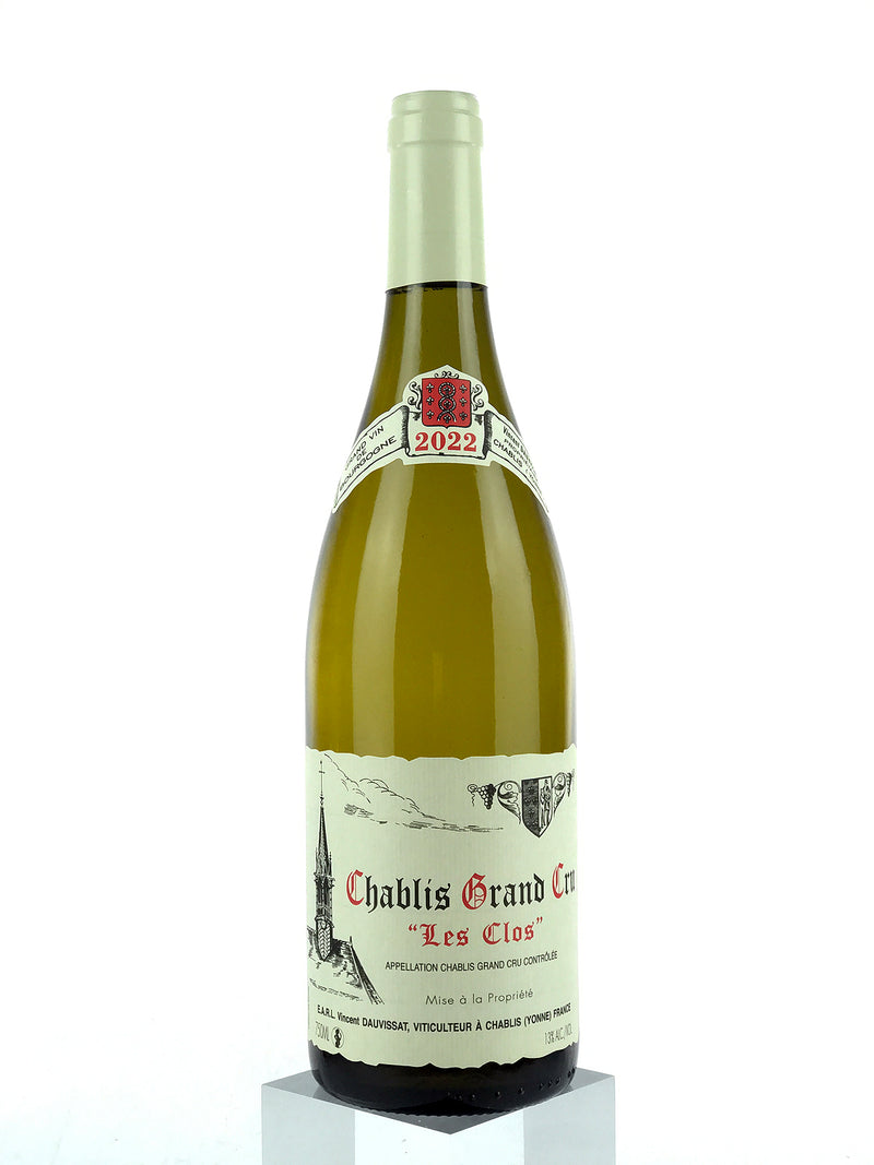 2022 Vincent Dauvissat, Chablis Grand Cru, Les Clos, Bottle (750ml)