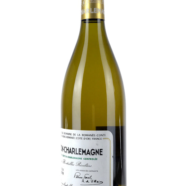 DRC CORTON-CHARLEMAGNE 2019 空瓶 2019 Domaine de la Romanee-Conti, DRC, Corton-Charlemagne Grand Cru, B