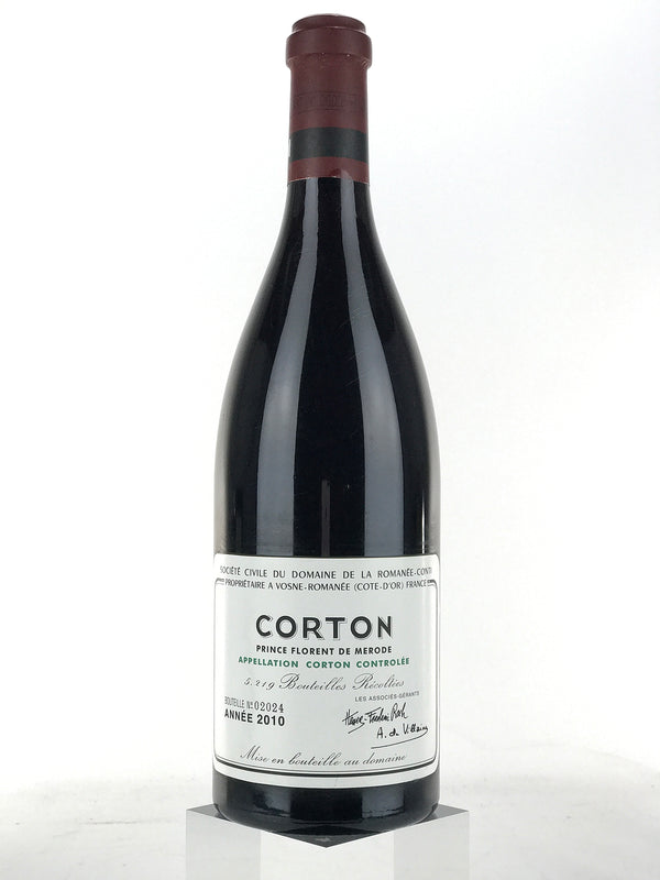2010 Domaine de la Romanee-Conti, DRC, Corton Grand Cru, Prince Florent de Merode, Bottle (750ml)