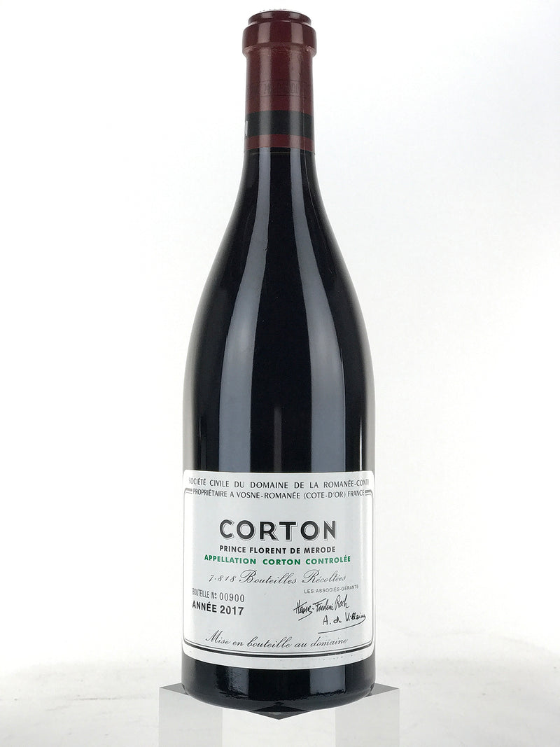 2017 Domaine de la Romanee-Conti, DRC, Corton Grand Cru, Prince Florent de Merode, Bottle (750ml)