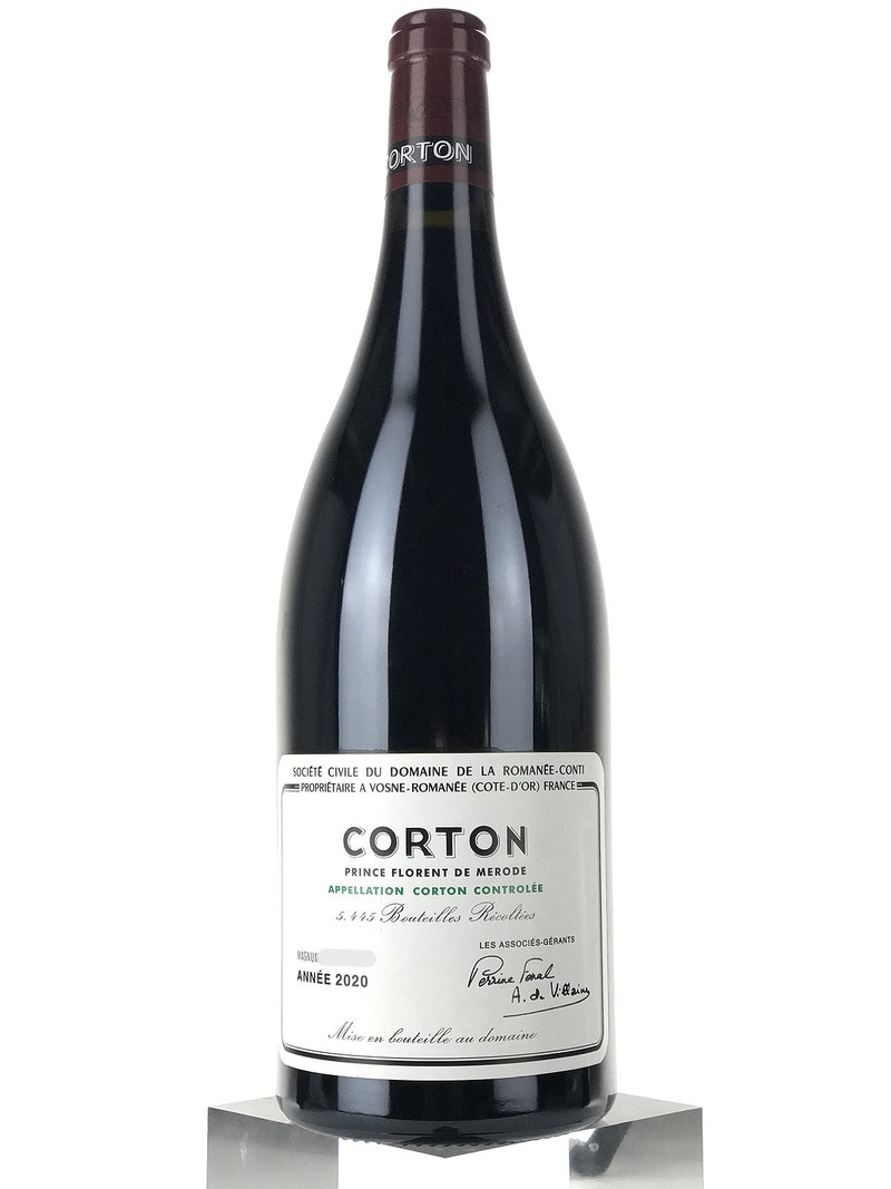 2020 Domaine de la Romanee-Conti, DRC, Corton Grand Cru, Prince Florent de Merode, Magnum (1.5L)