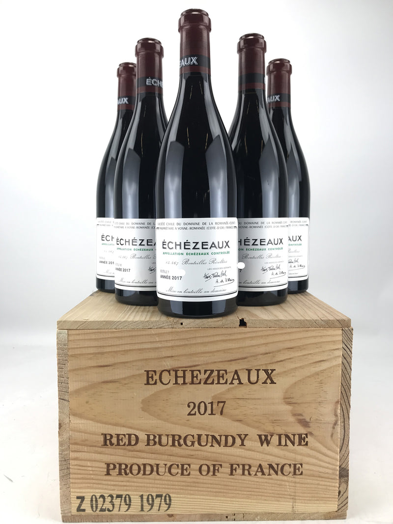 2017 Domaine de la Romanee-Conti, DRC, Echezeaux Grand Cru, Case of 6 btls