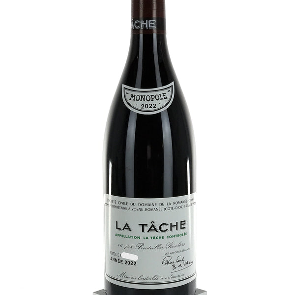 DRC LA TÂCHE 2022 赤ワイン MONOPOLE 空瓶 BURDRCDRLT-0750-2022-