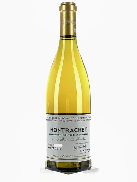 DRC モンラッシェ　MONTRACHET 2018 空き瓶　コルク BURDRCDRMO-0750-2018-