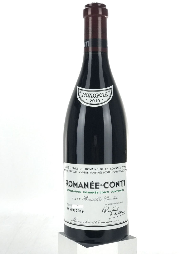 2019 Domaine de la Romanee-Conti, DRC, Romanee-Conti Grand Cru, Bottle