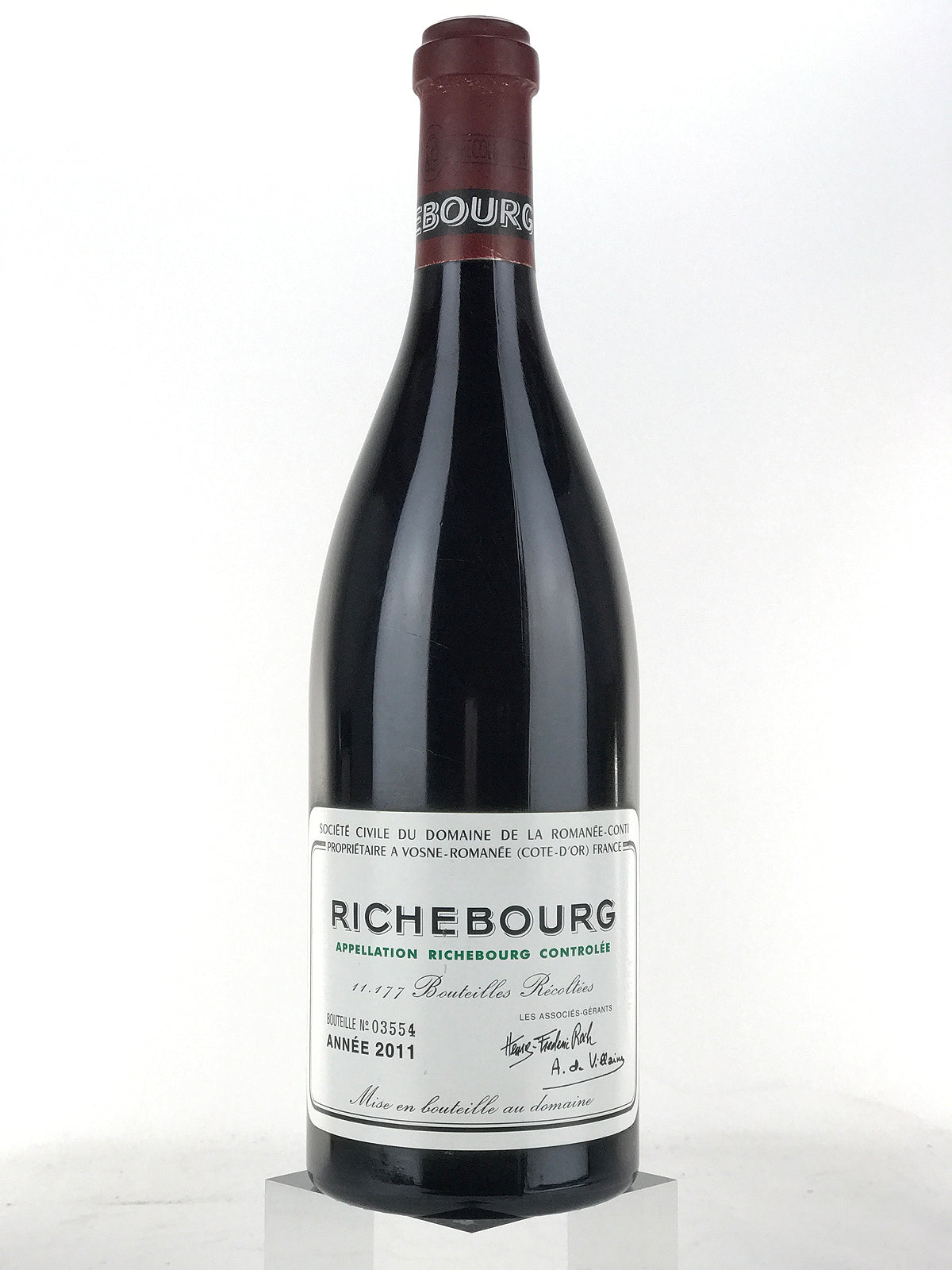 ワイン Domaine de la Romanee-Conti Richebourg 2011 Domaine de la Romanee-Conti, DRC, Richebourg Grand Cru, Bottle (7