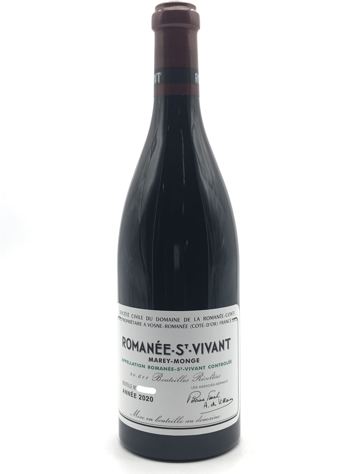 2020 Domaine de la Romanee-Conti, DRC, Romanee-Saint-Vivant Grand Cru,