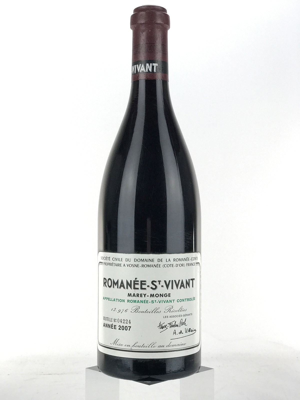 2007 Domaine de la Romanee-Conti, DRC, Romanee-Saint-Vivant Grand Cru,