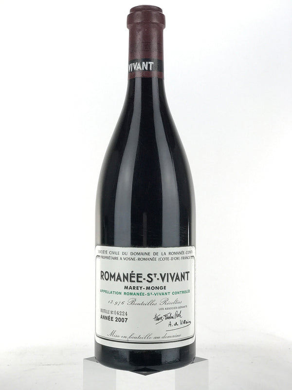 2007 Domaine de la Romanee-Conti, DRC, Romanee-Saint-Vivant Grand Cru, Bottle (750ml)