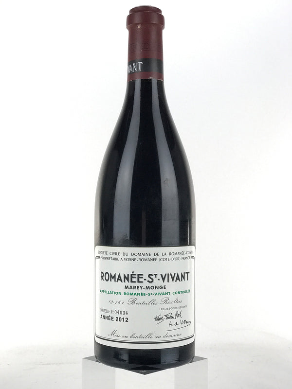 2012 Domaine de la Romanee-Conti, DRC, Romanee-Saint-Vivant Grand Cru, Bottle (750ml)