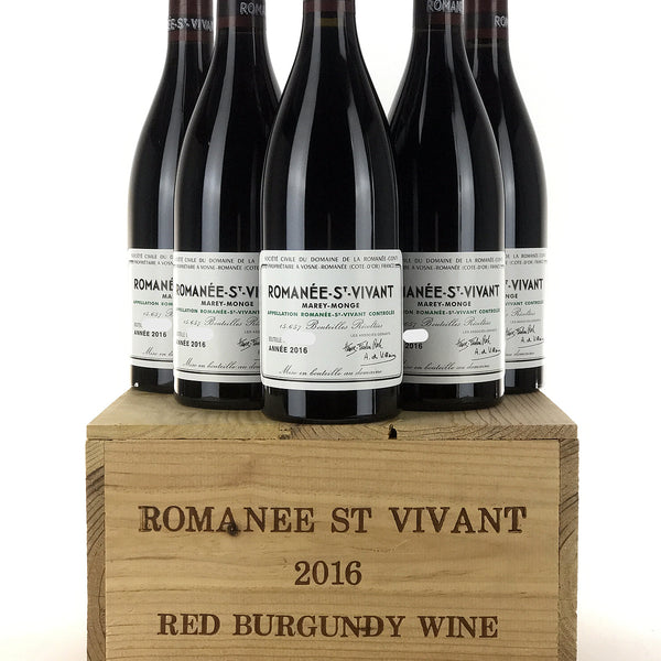 2016 Domaine de la Romanee-Conti, DRC, Romanee-Saint-Vivant Grand Cru,