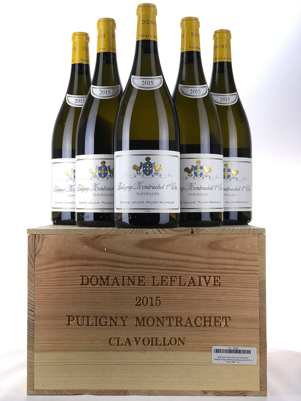 2015 Domaine Leflaive, Puligny-Montrachet Premier Cru, Clavoillon, Case of 6 Magnums