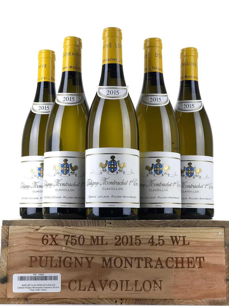 2015 Domaine Leflaive, Puligny-Montrachet Premier Cru, Clavoillon, Case of 6 btls