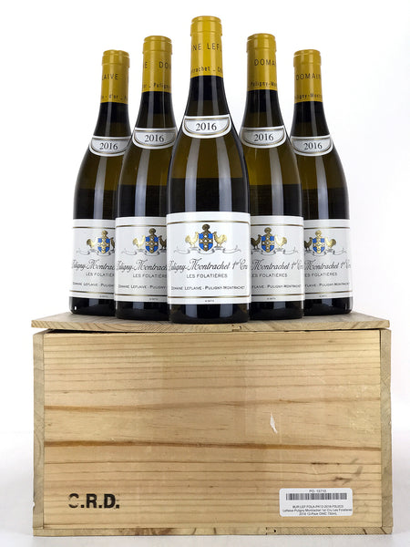 2016 Domaine Leflaive, Puligny-Montrachet Premier Cru, Les Folatieres,