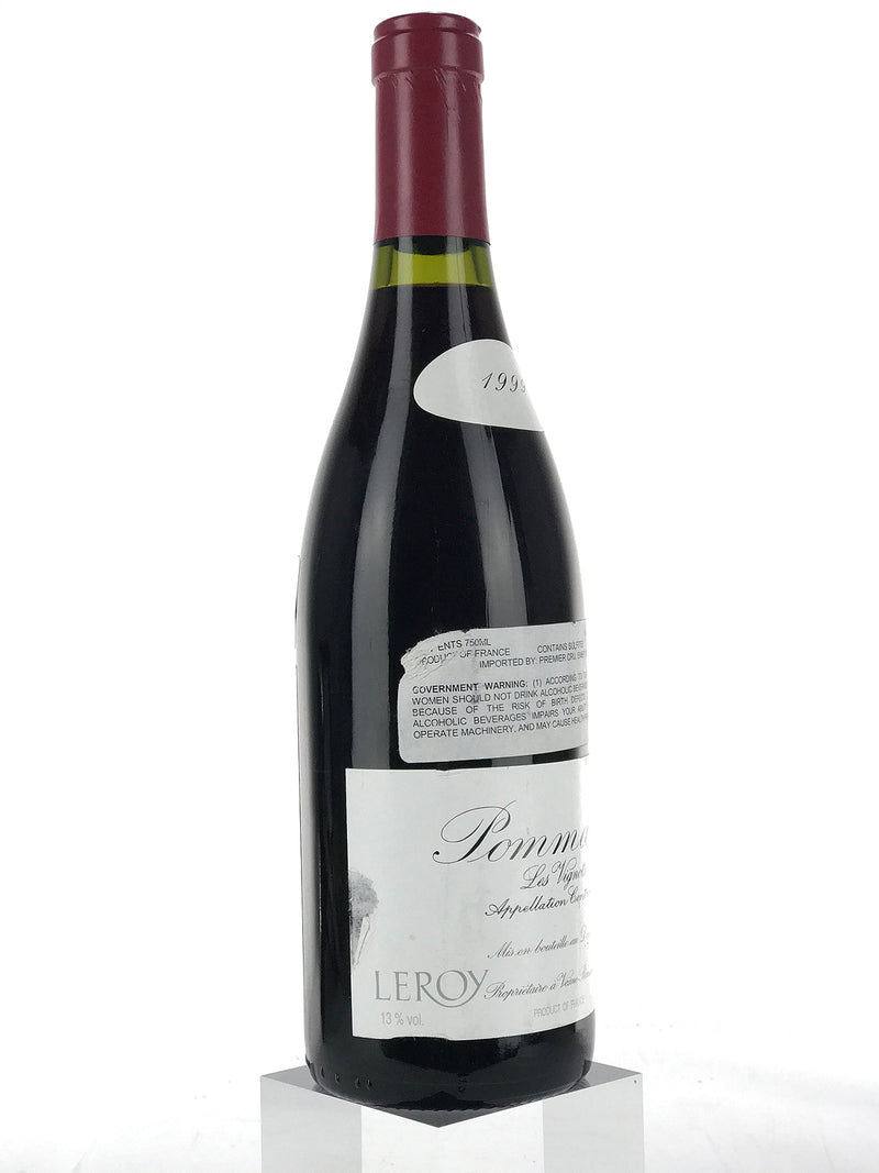 1999 Domaine Leroy, Pommard, Les Vignots [scuffed label], Bottle (750ml)