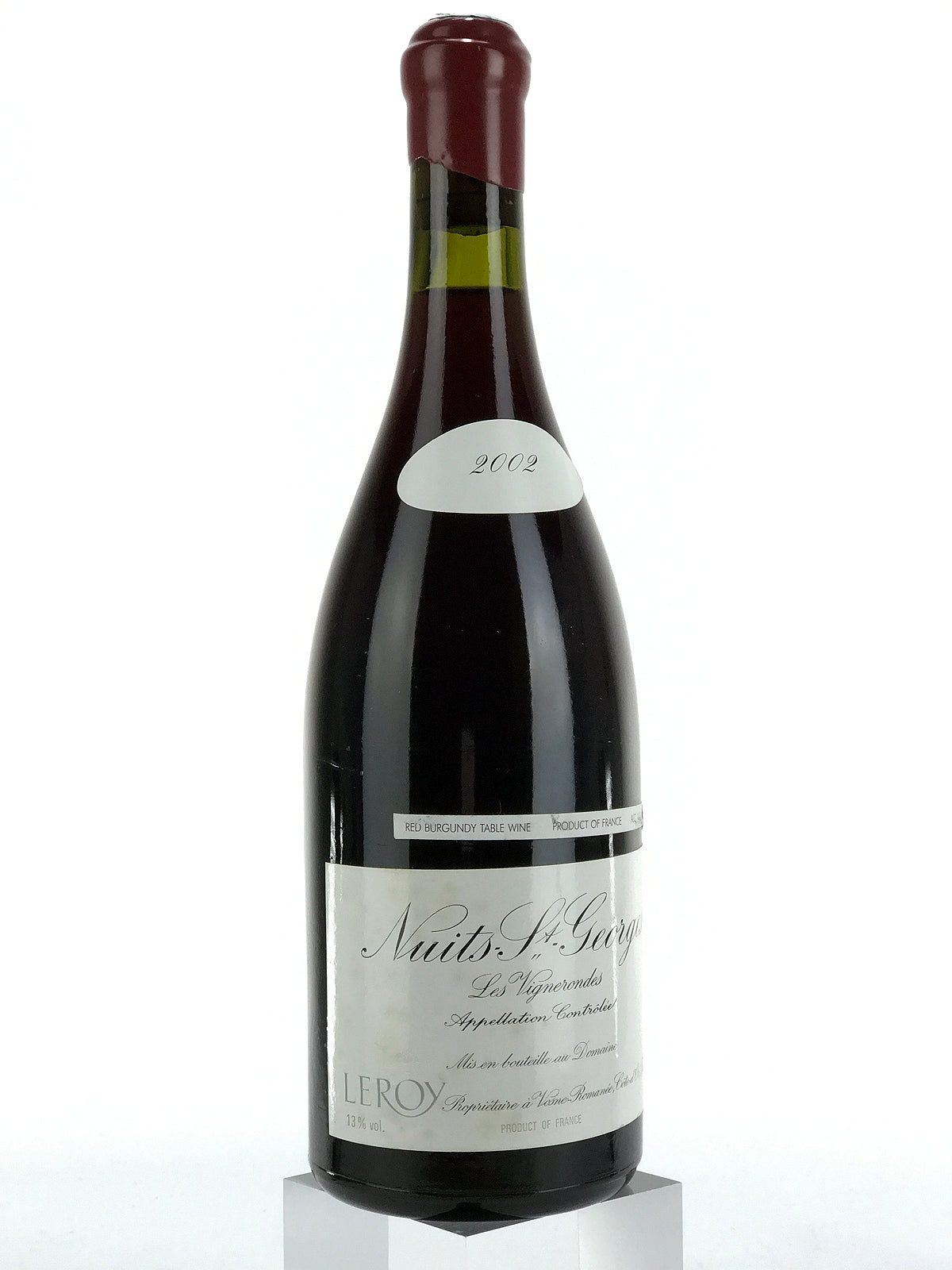 2002 Domaine Leroy, Nuits-Saint-Georges Premier Cru, Les Vignerondes,