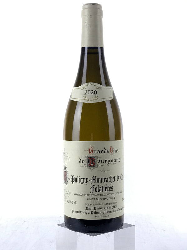 2020 Paul Pernot, Puligny Montrachet, Premier Cru, Les Folatieres, Bottle (750mL)