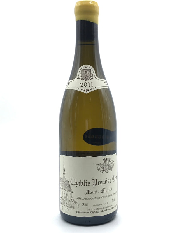 2011 Domaine Francois Raveneau Monts Mains, Chablis Premier Cru, Bottle (750ml)