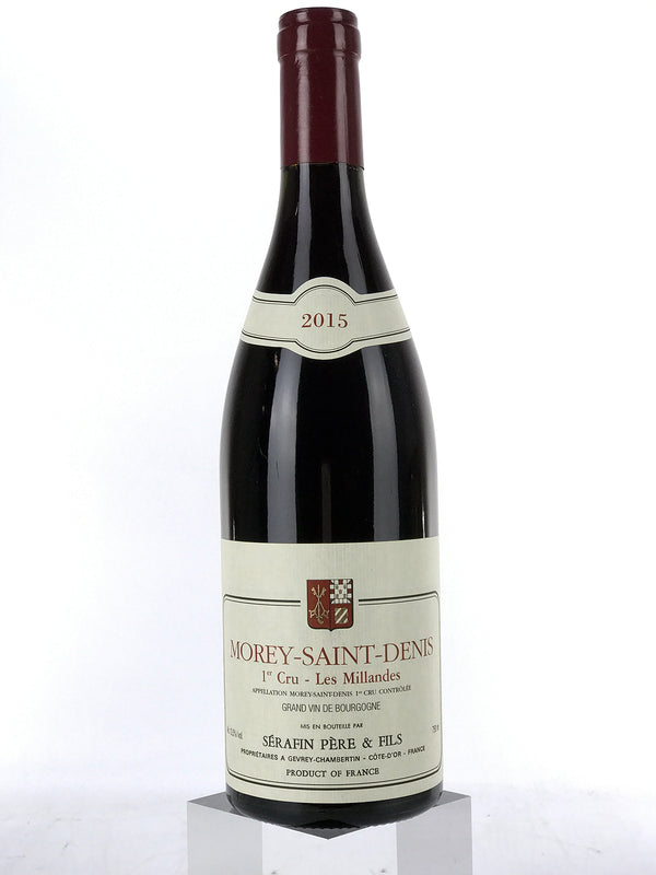 2015 Serafin Pere et Fils, Morey St. Denis,Premier Cru, Les Millandes, Bottle (750mL)