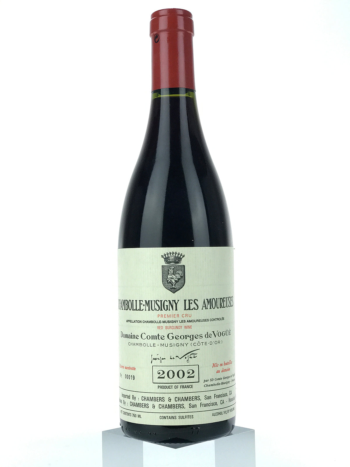 2002 Domaine Comte Georges de Vogue, Chambolle-Musigny Premier Cru, Le