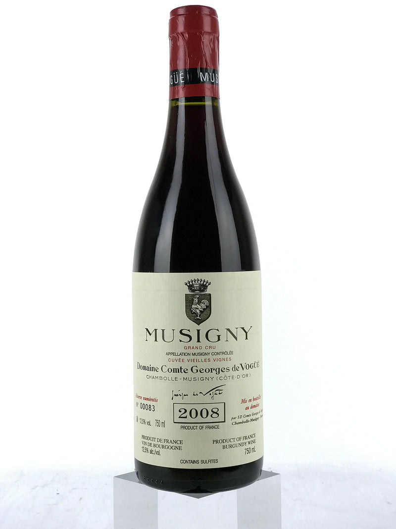 2008 Domaine Comte Georges de Vogue, Musigny Grand Cru, Cuvee Vieilles Vignes, Bottle (750ml) [Loose Capsule]