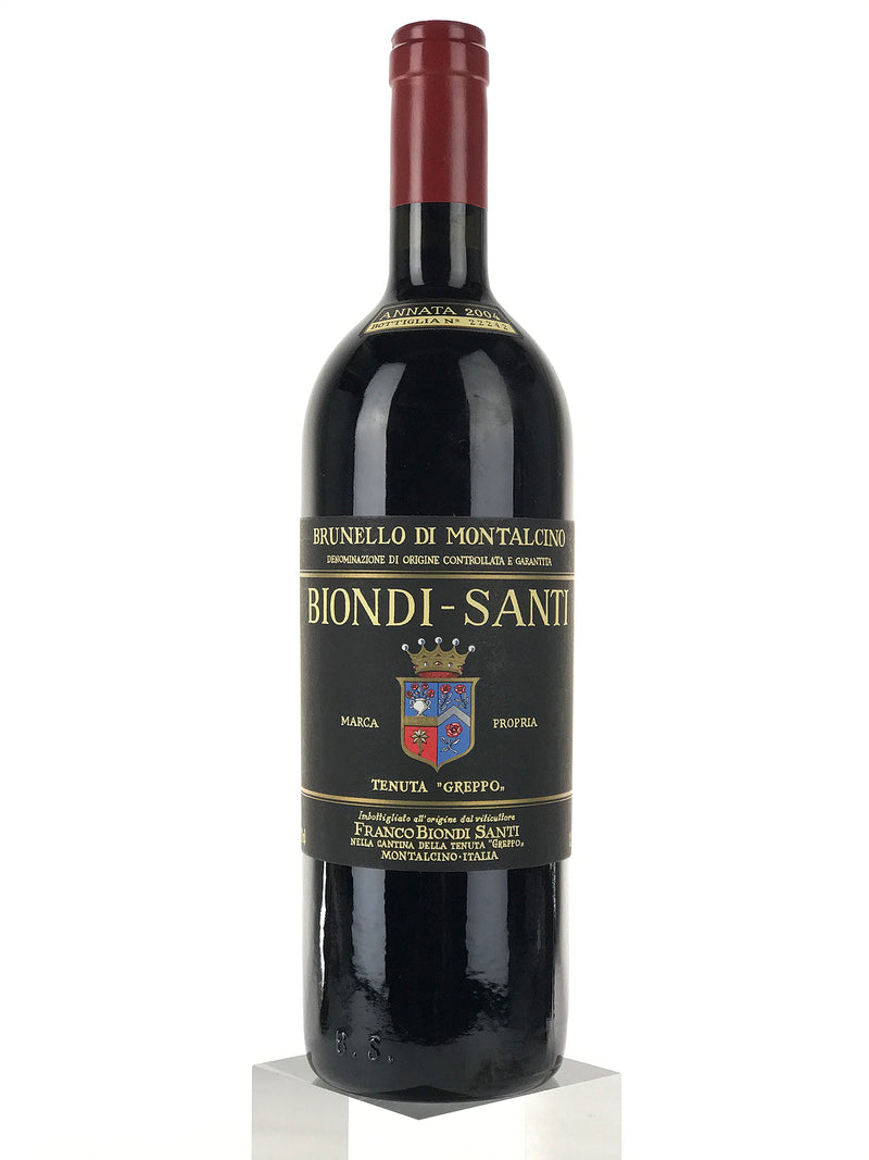 2004 Biondi Santi Tenuta Greppo Brunello di Montalcino DOCG, Tuscany, Bottle (750ml)