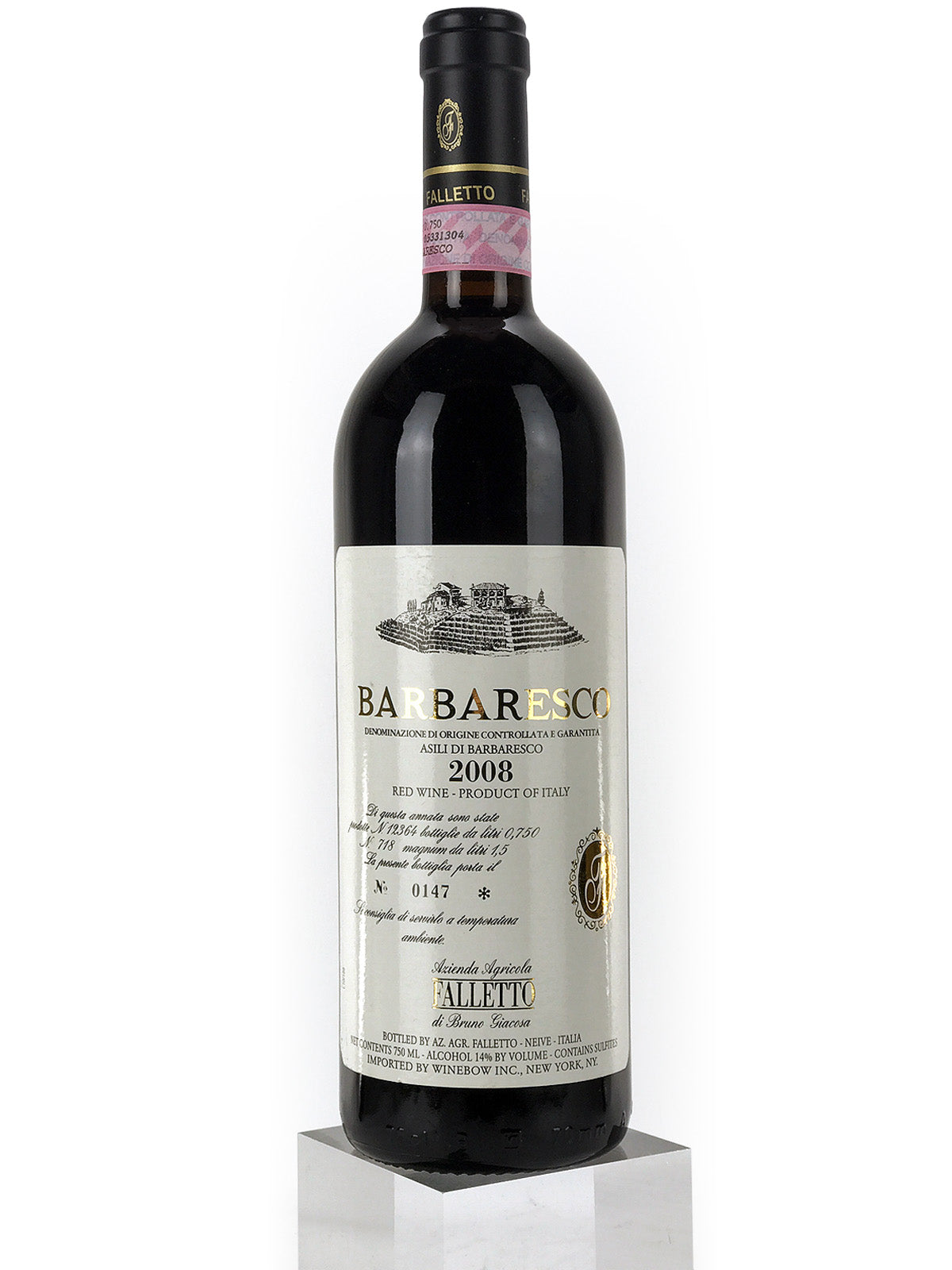 希少Bruno Giacosa BARBARESCO ASILI 2008 2008 Bruno Giacosa, Barbaresco, Asili [White Label], Bottle (750ml)