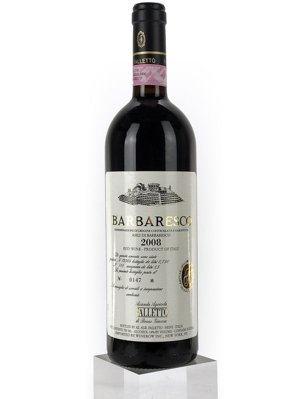 2008 Bruno Giacosa, Barbaresco, Asili [White Label], Bottle (750ml)