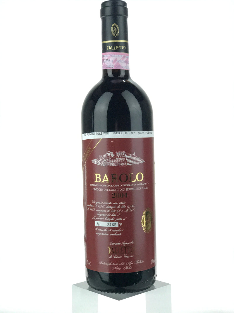 2004 Falletto di Bruno Giacosa 'Falletto Riserva - Falleto Vigna Le Rocche' Barolo, Bottle (750ml)