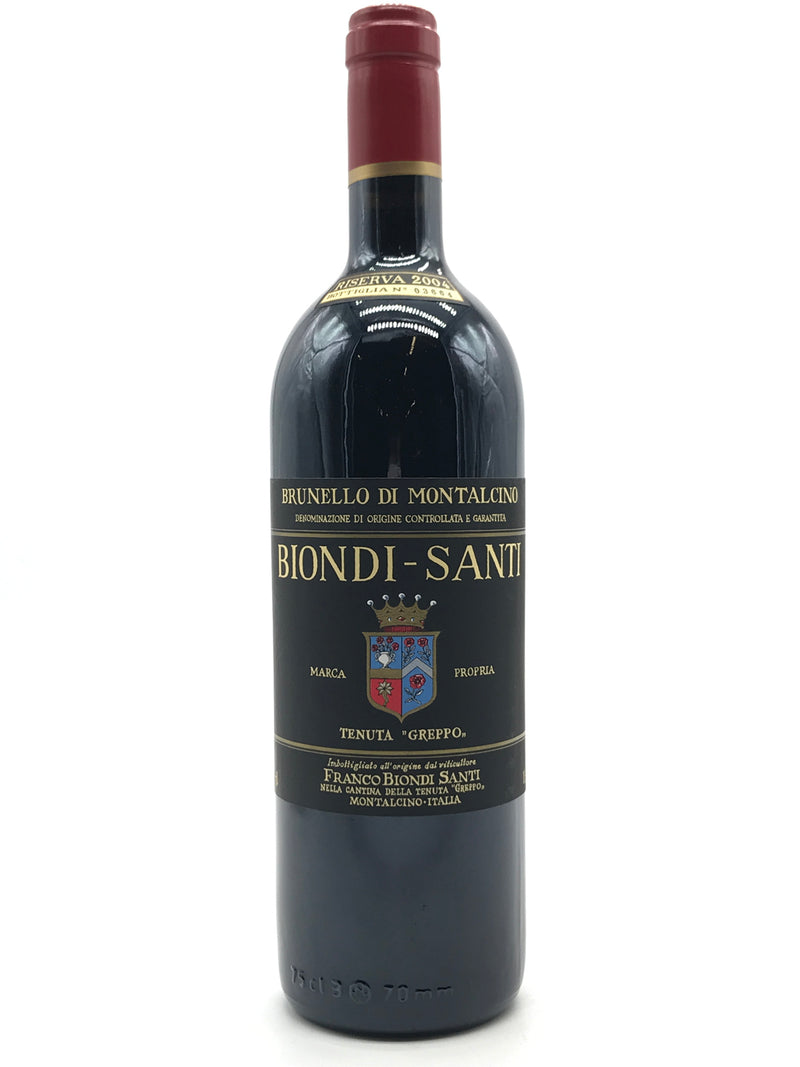 2004 Biondi-Santi, Brunello di Montalcino, Riserva, Bottle (750ml)