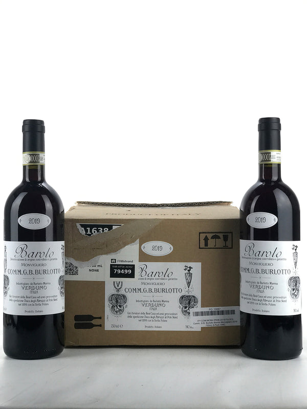 2019 G. B. Burlotto Barolo Monvigliero, Barolo DOCG, Case of 6 btls