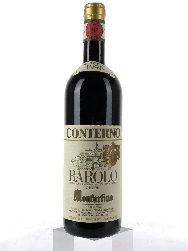 1998 Giacomo Conterno, Barolo, Monfortino Riserva, Bottle (750mL)