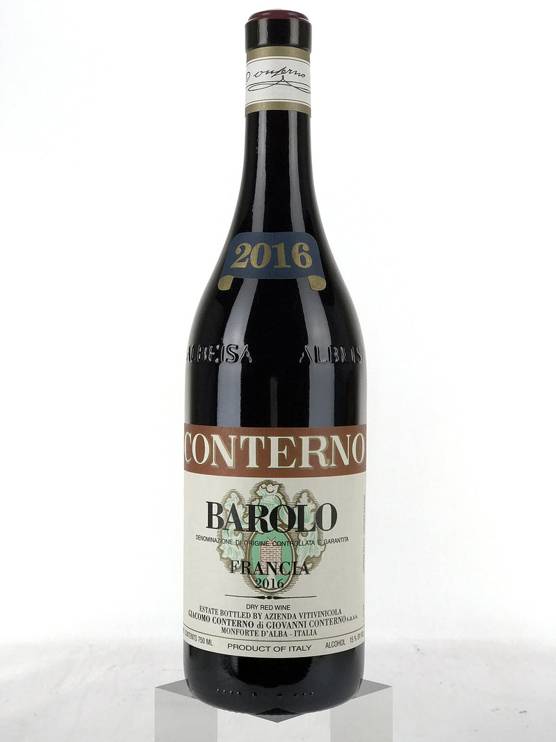 2016 Giacomo Conterno, Barolo, Francia Cascina, Bottle (750ml)