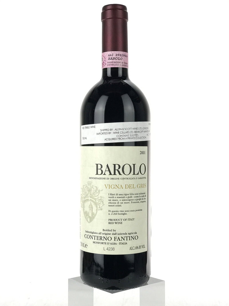 2001 Conterno Fantino Vigna del Gris, Barolo, Bottle (750ml)