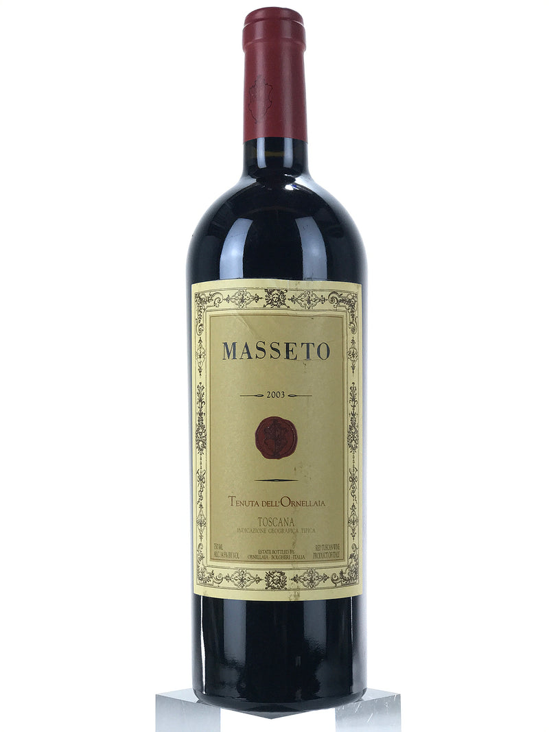 2003 Masseto Toscana, Tuscany, Bottle (750ml)