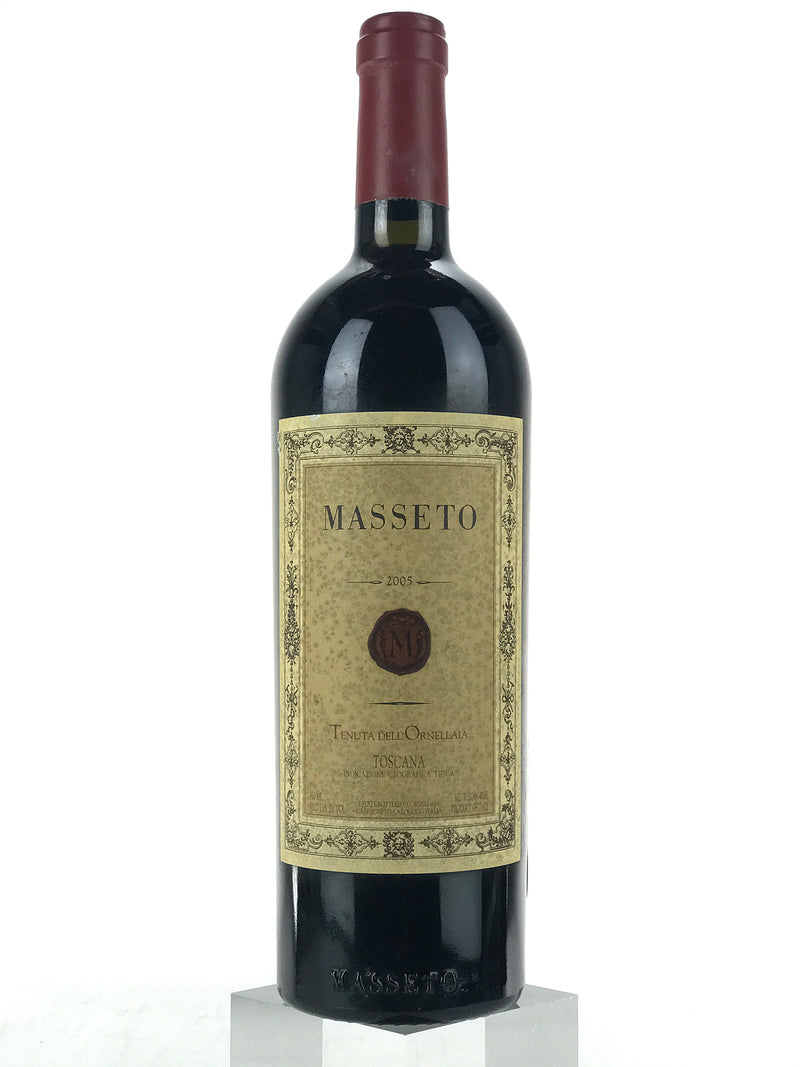 2005 Masseto Toscana, Tuscany, Bottle (750ml), [Slightly Soiled Label]