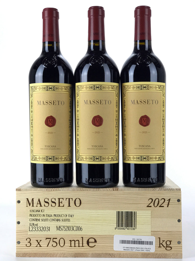2021 Masseto Toscana, Tuscany, Case of 3 Btls