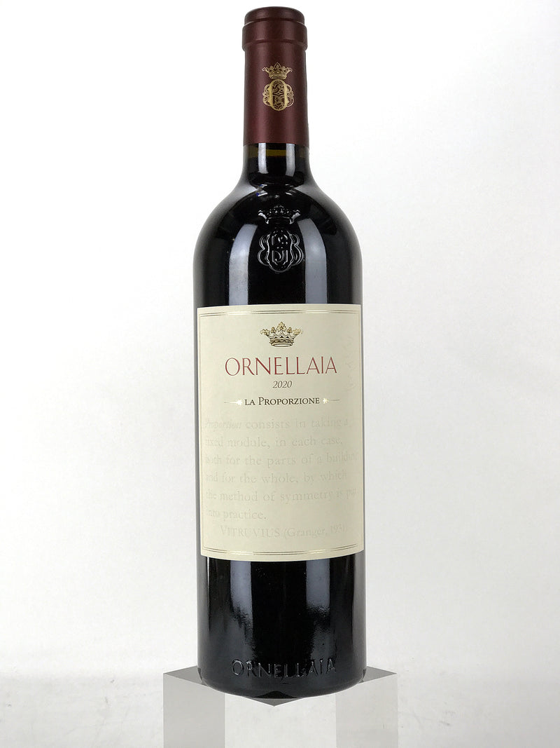 2020 Ornellaia Bolgheri Superiore, 'La Proporzione', Special Edition, Tuscany, Bottle (750ml)