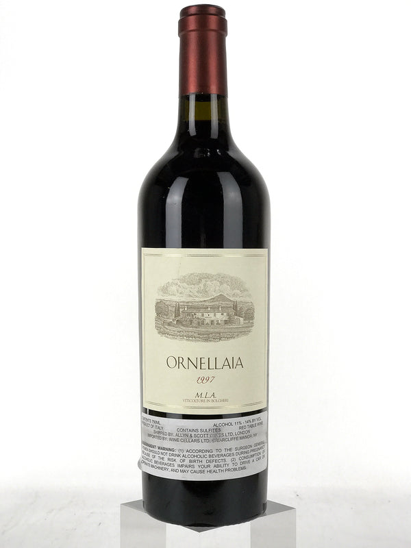 1997 Ornellaia Bolgheri Superiore, Tuscany, Bottle (750ml)