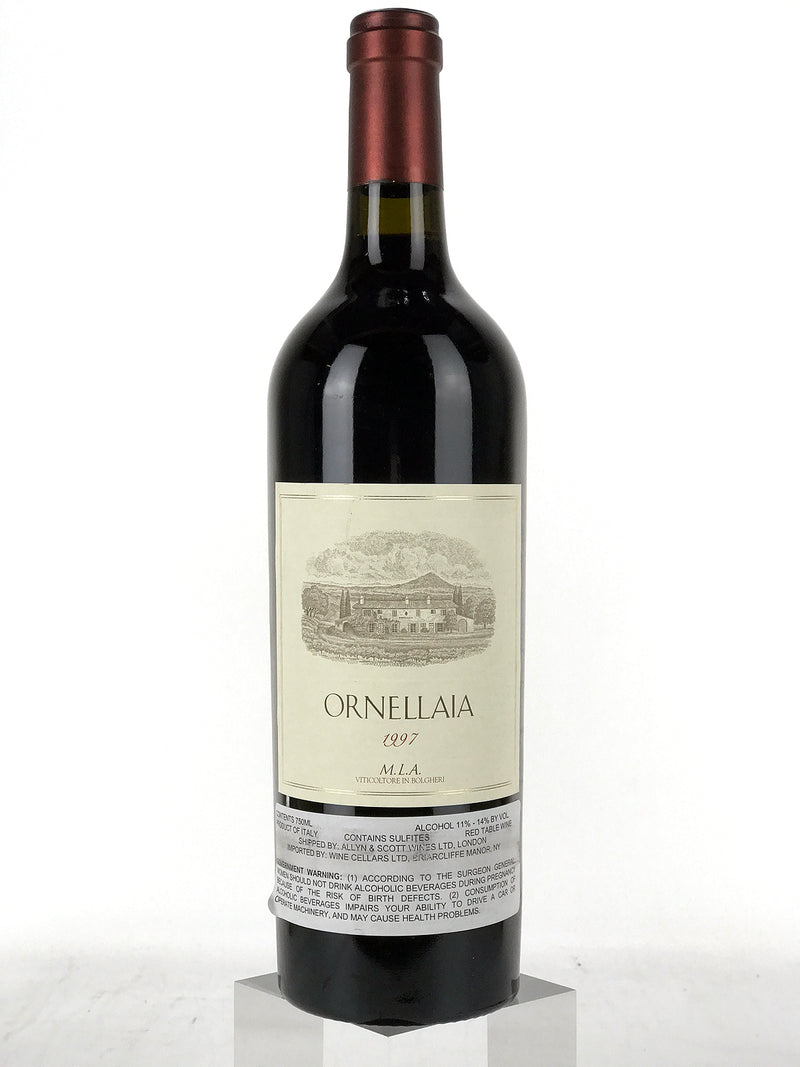 1997 Ornellaia Bolgheri Superiore, Tuscany, Bottle (750ml)