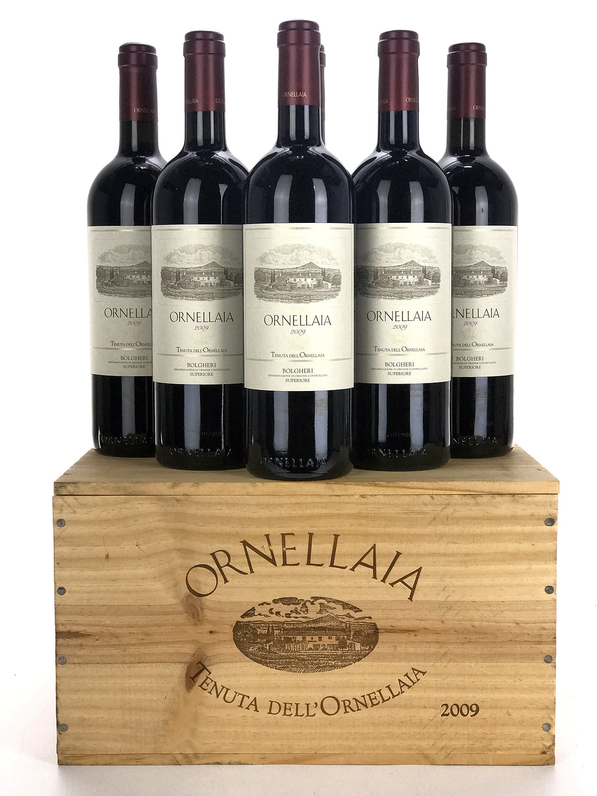 2009 Ornellaia Bolgheri Superiore, Tuscany, Case of 6 Btls