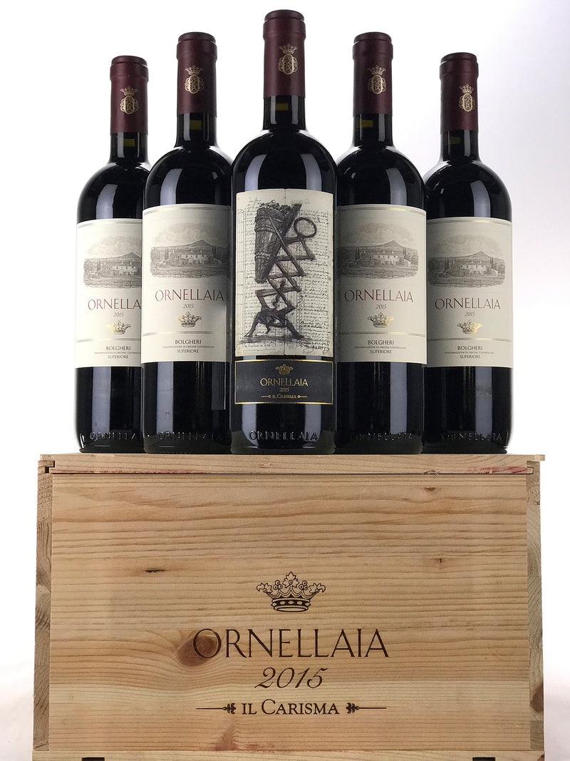 2015 Ornellaia Bolgheri Superiore, Tuscany, Case of 6 Btls