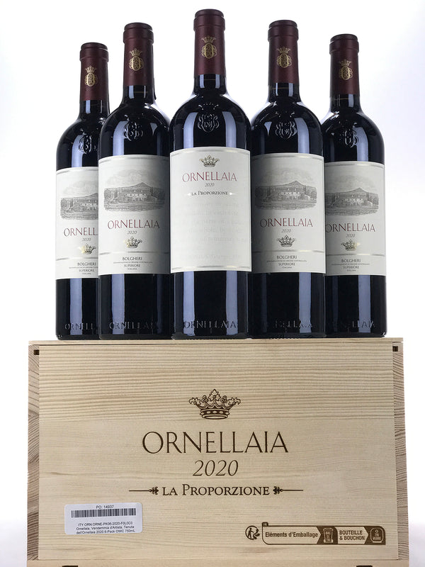 2020 Ornellaia, Vendemmia d'Artista, Special Edition, Tenuta dell'Ornellaia, Bolgheri Superiore, Case of 6 Btls