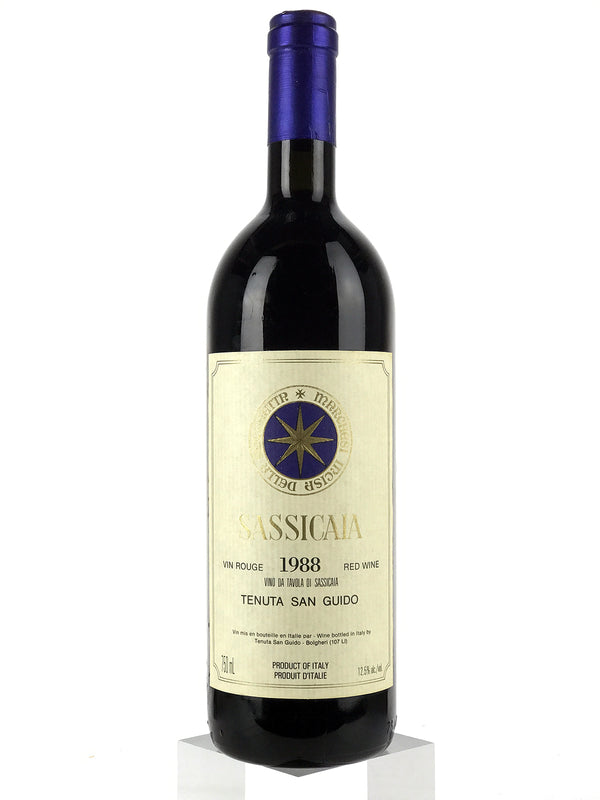 1988 Sassicaia, Tenuta San Guido, Bolgheri, Tuscany, Bottle (750ml)