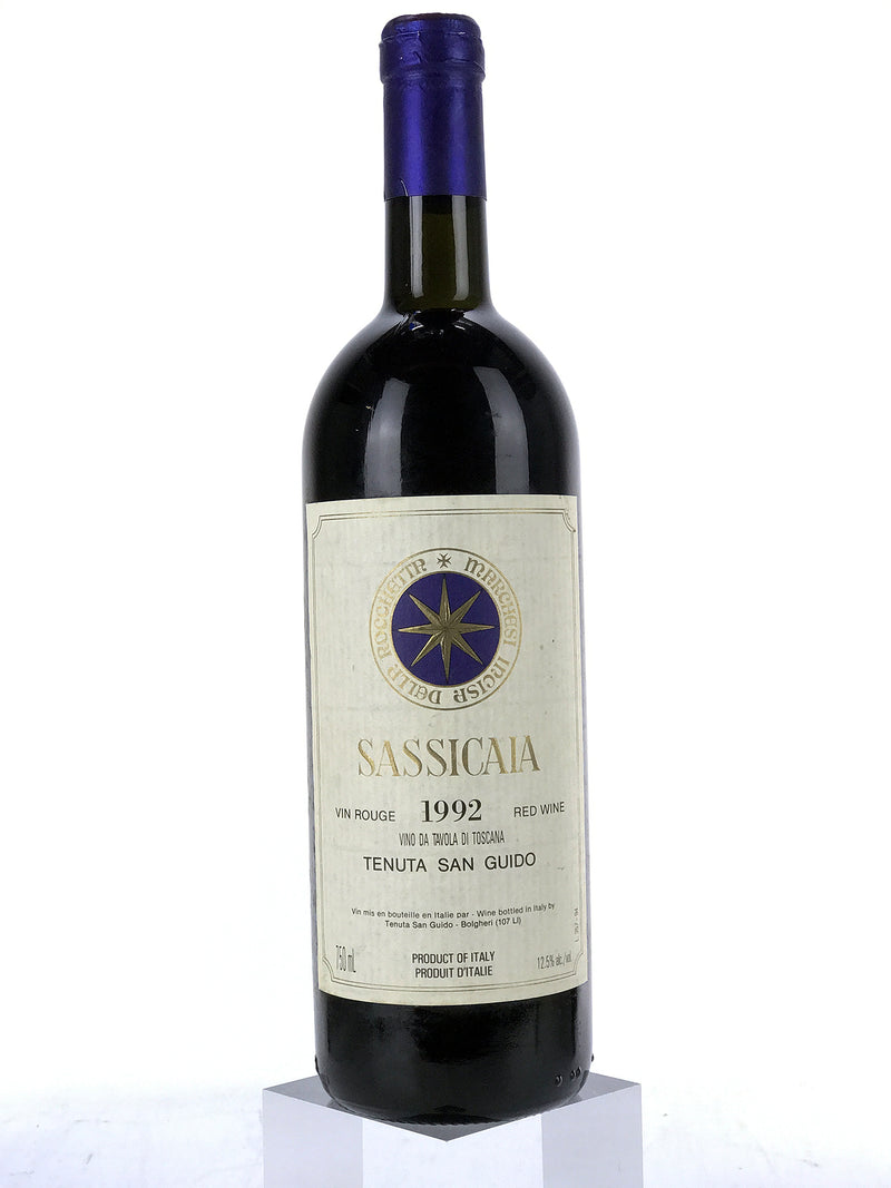 1992 Sassicaia, Tenuta San Guido, Bolgheri, Tuscany, Bottle (750ml)