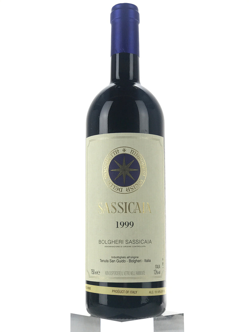 1999 Sassicaia, Tenuta San Guido, Bolgheri, Tuscany, Bottle (750ml)