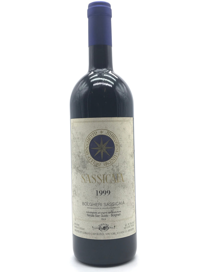 1999 Sassicaia, Tenuta San Guido, Bolgheri, Bottle (750ml)