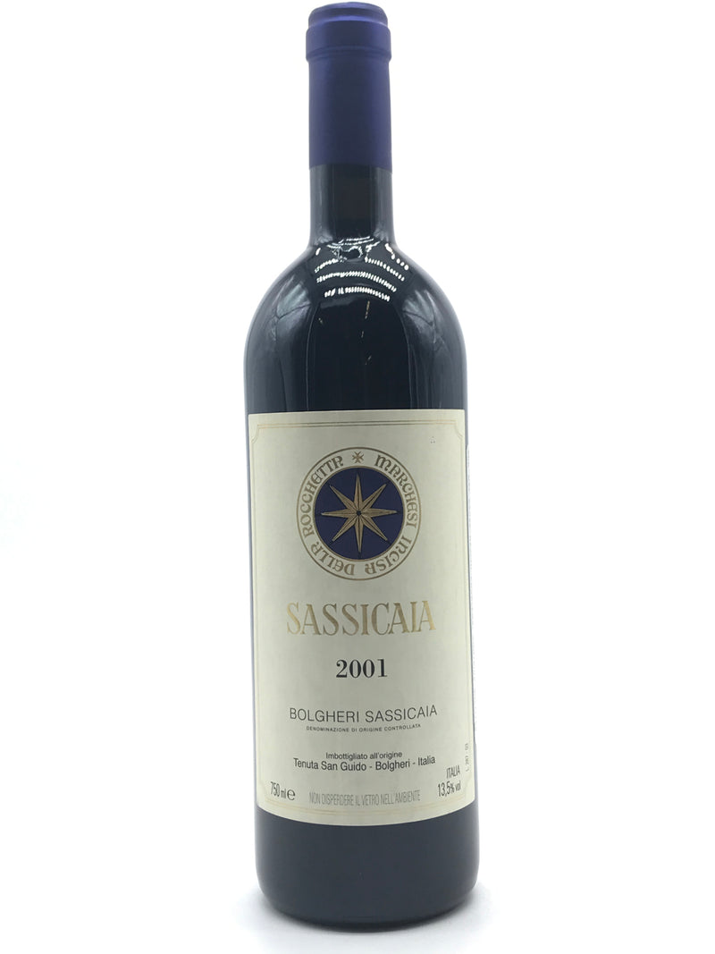2001 Sassicaia, Tenuta San Guido, Bolgheri, Bottle (750ml)