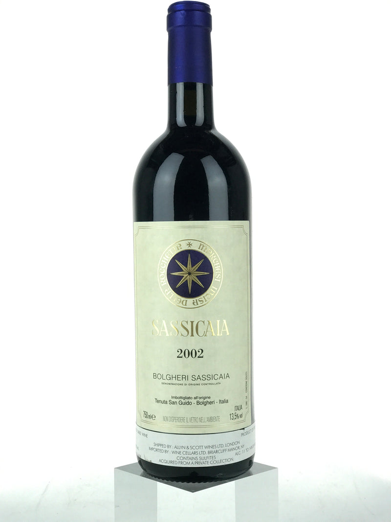 2002 Sassicaia, Tenuta San Guido, Bolgheri, Bottle (750mL)